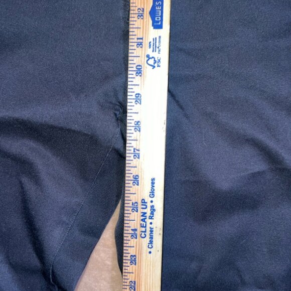 Vtg No Boundaries Junior 5 Black Flat Full Front Zipper Pockets Stretch 90's (O) - Picture 6 of 8